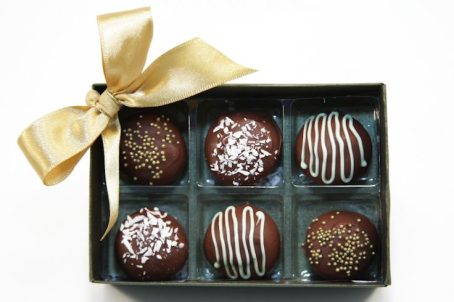 Caixa de trufas